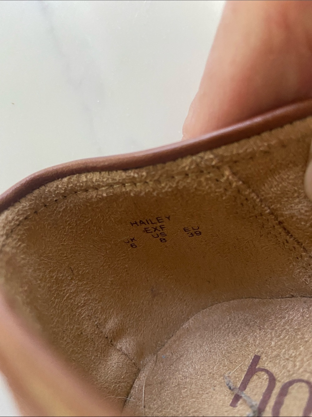 Hotter Tan Leather Penny Loafers for Women - Picture 15 of 16